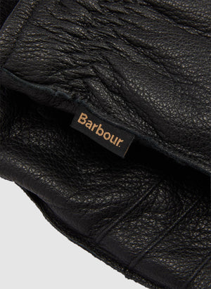 Highfield Leather Gloves - Black