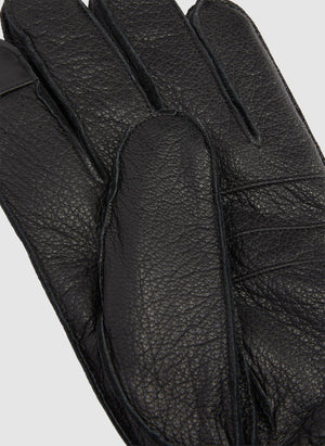 Highfield Leather Gloves - Black