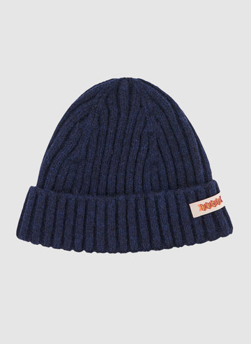 Wool Beanie - Navy