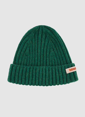 Wool Beanie - Forest