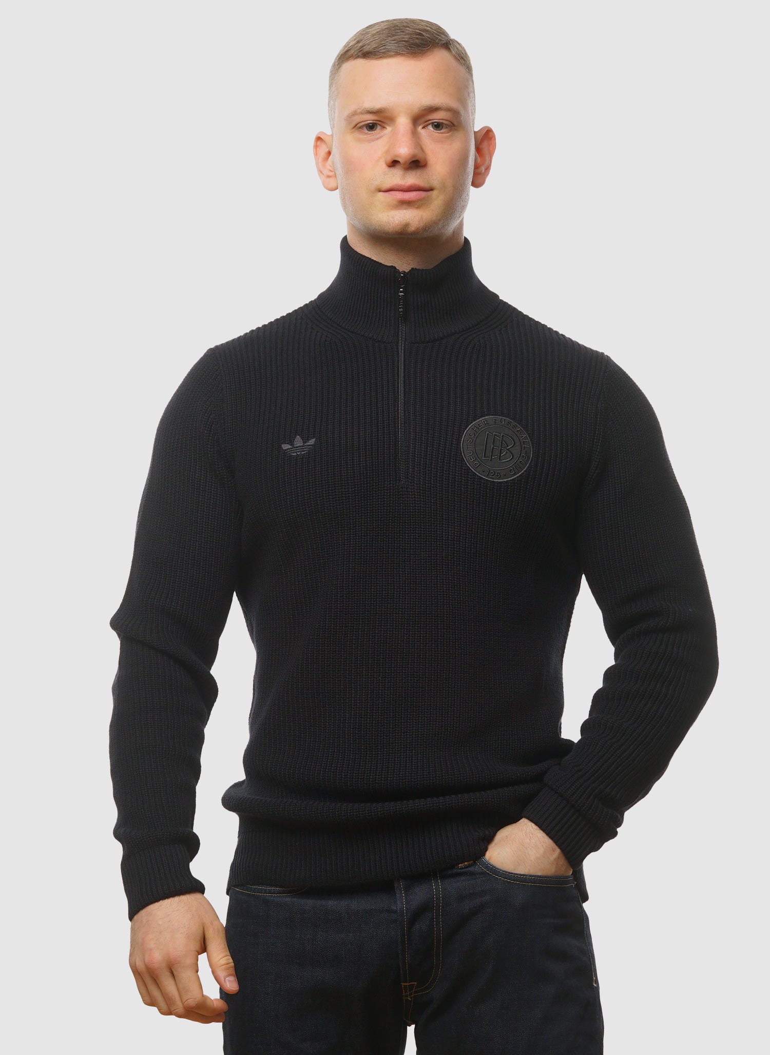 125 Jahre Half-Zip - Black – The Smart Dresser