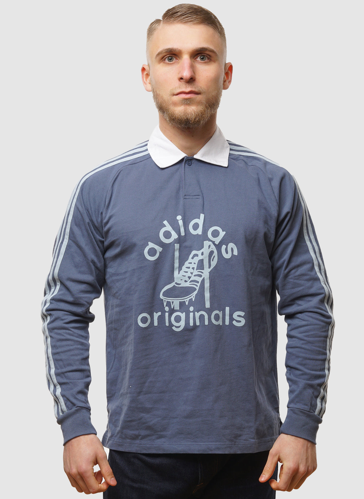 Rugby Pullover - Blue