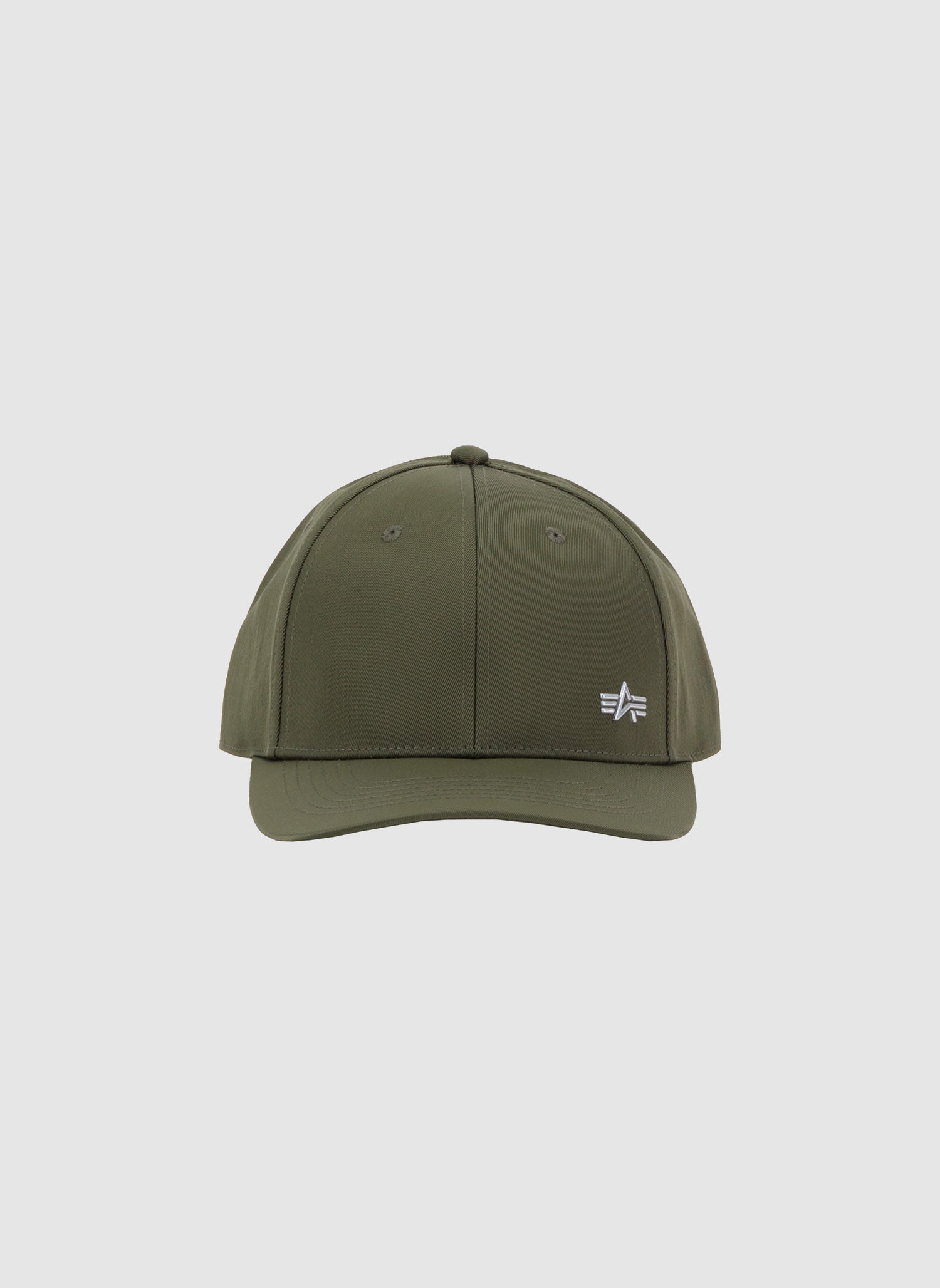 Metal Label Cap - Dark Olive
