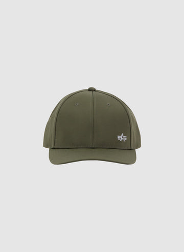 Metal Label Cap - Dark Olive