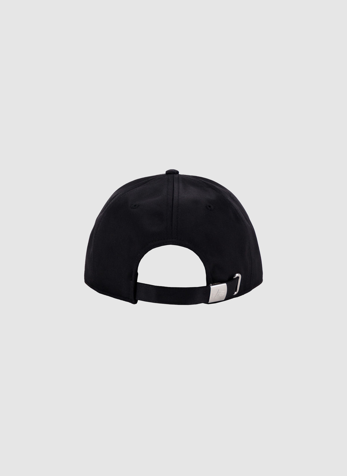 Metal Label Cap - Black/Metal Silver