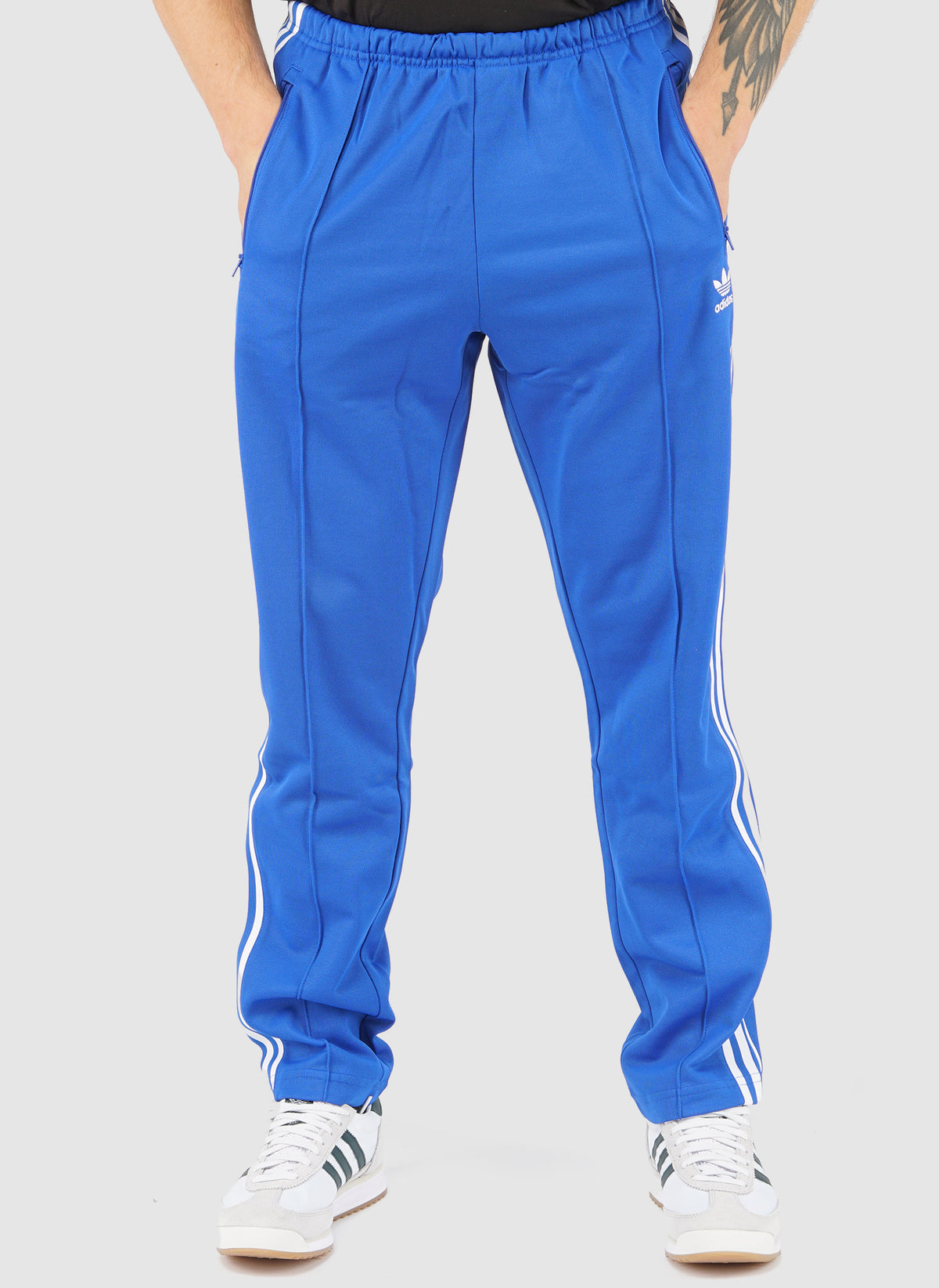 Beckenbauer Track Pant - Blue/White
