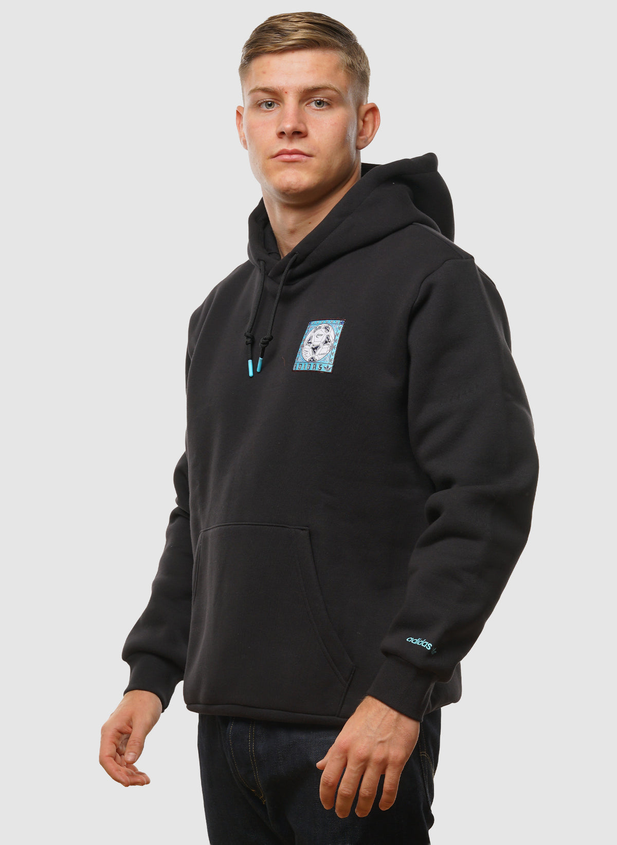 Graphic Hoodie - Black
