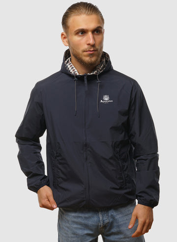Hooded Sailor Jacket - Navy