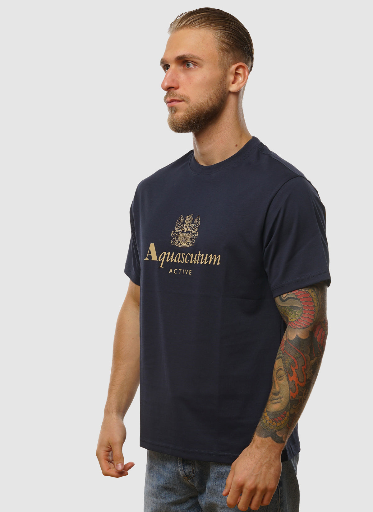 Big Logo T-Shirt - Navy