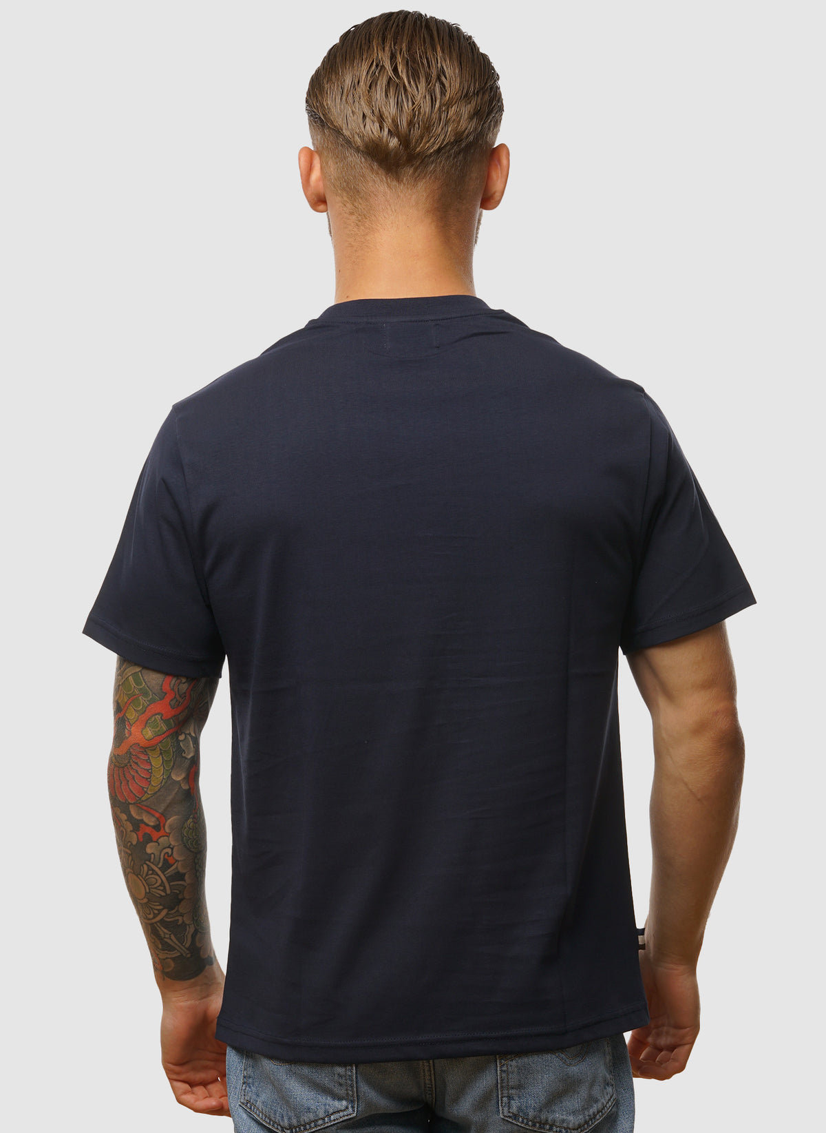 Big Logo T-Shirt - Navy