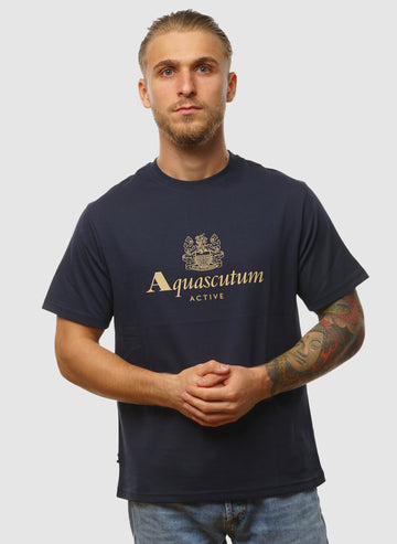 Big Logo T-Shirt - Navy