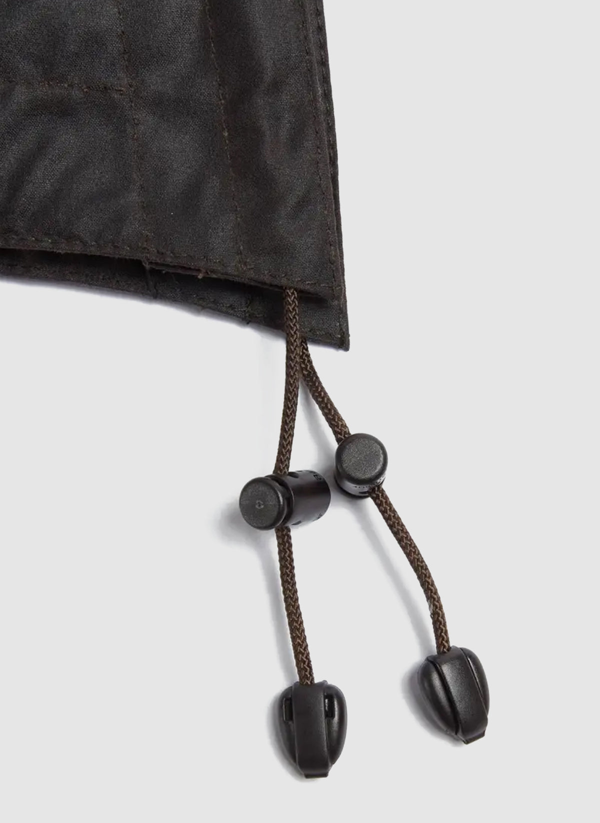 Waxed Cotton Hood - Rustic