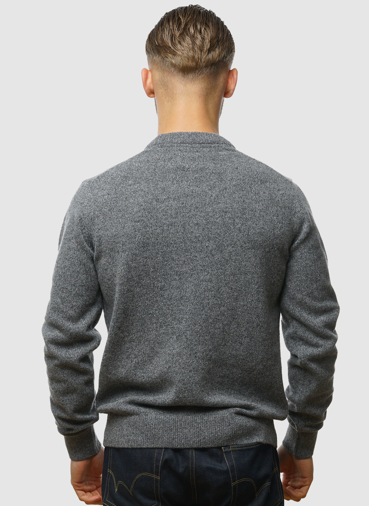Tisbury Crew Neck Pullover - Grey