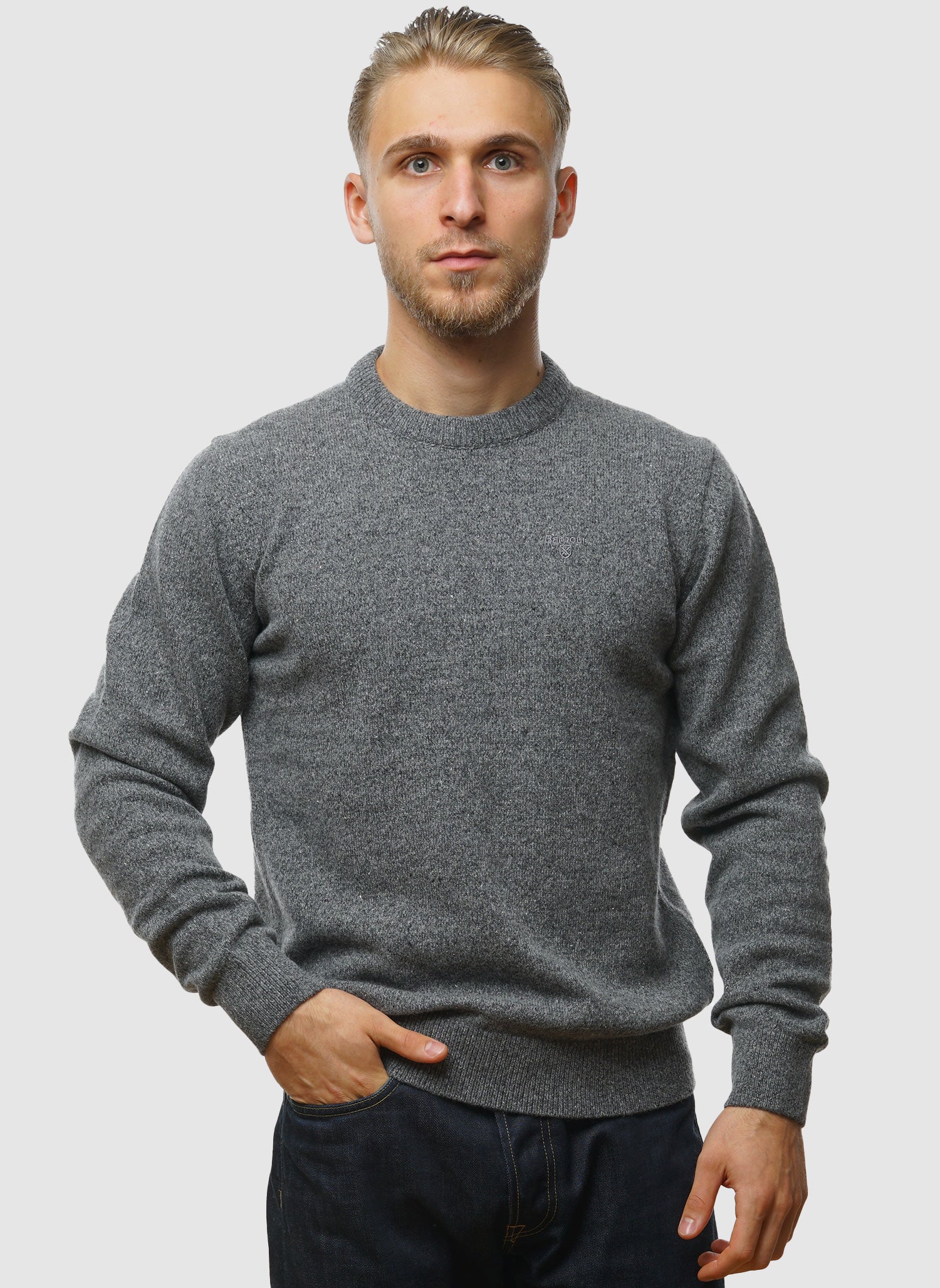 Tisbury Crew Neck Pullover - Grey