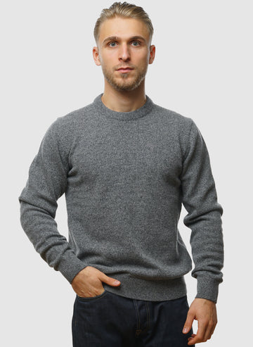 Tisbury Crew Neck Pullover - Grey