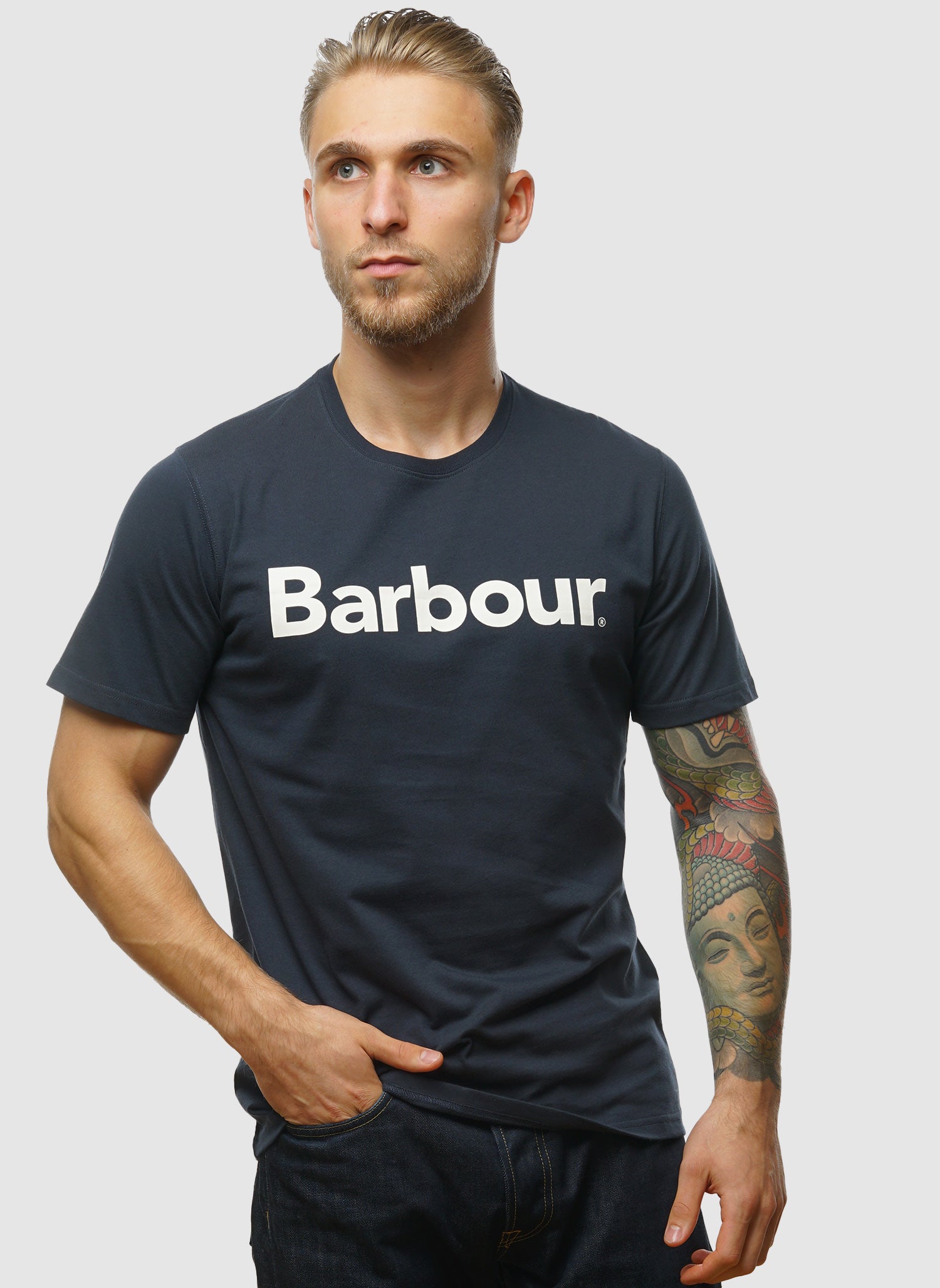 Logo T-Shirt - New Navy