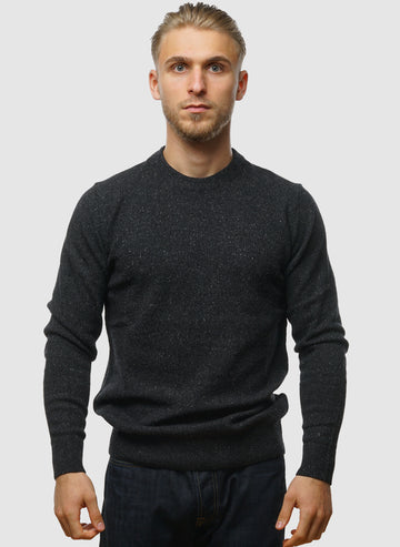 Tisbury Crew Neck Pullover - Black
