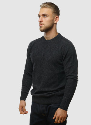 Tisbury Crew Neck Pullover - Black