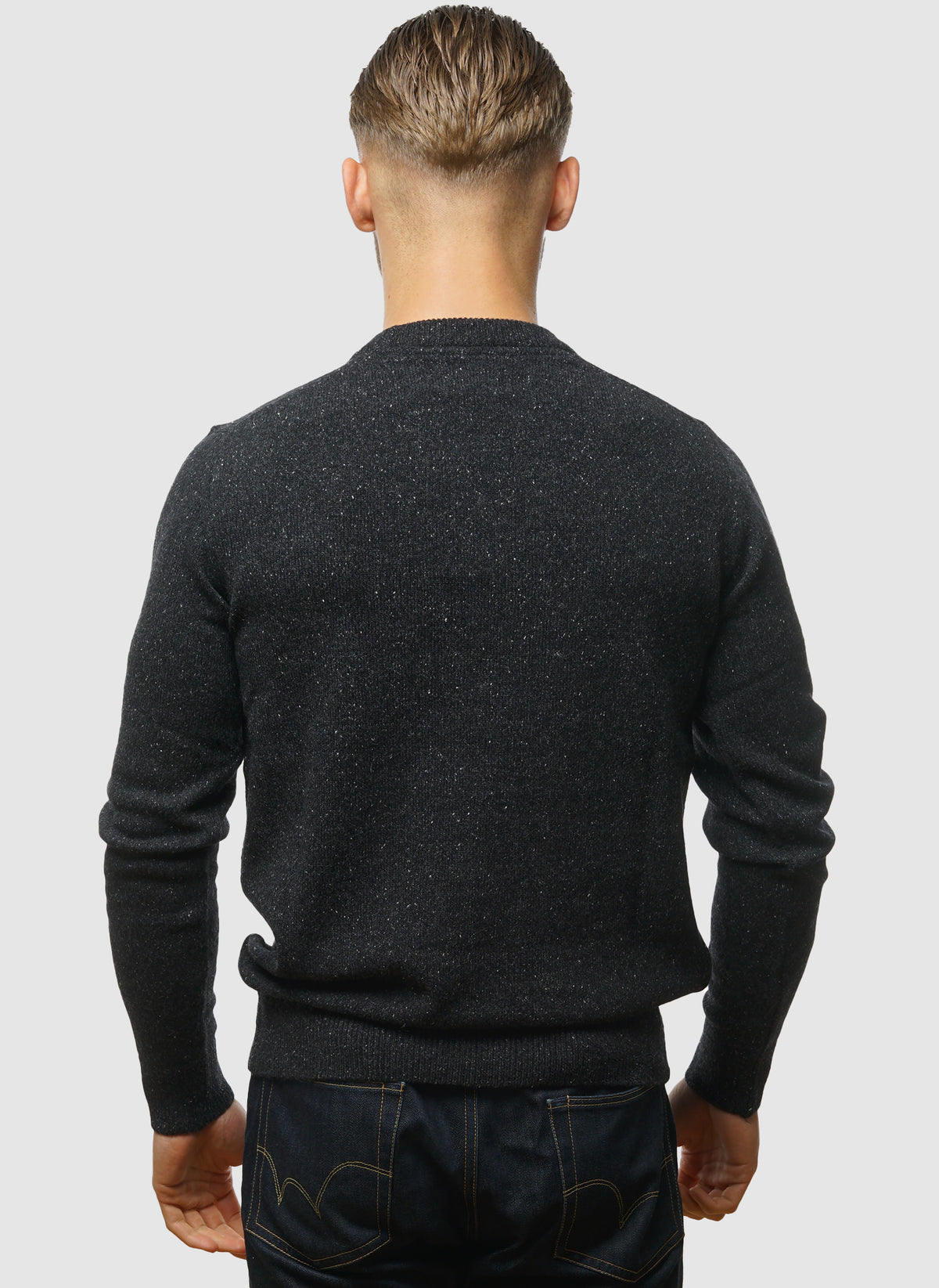Tisbury Crew Neck Pullover - Black