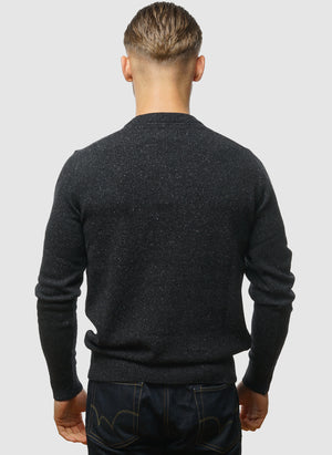 Tisbury Crew Neck Pullover - Black