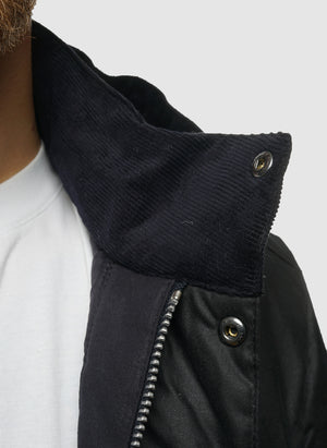 Winter Sapper Wax Jacket - Navy