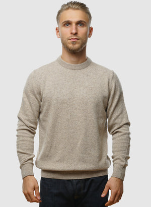 Tisbury Crew Neck Pullover - Stone