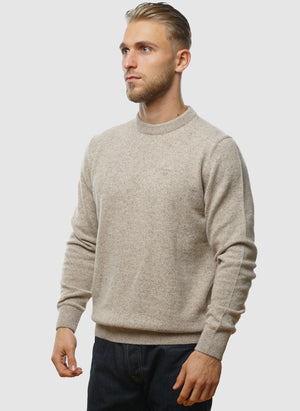 Tisbury Crew Neck Pullover - Stone