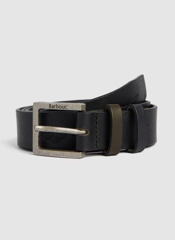 Argyll Leather Belt - Black