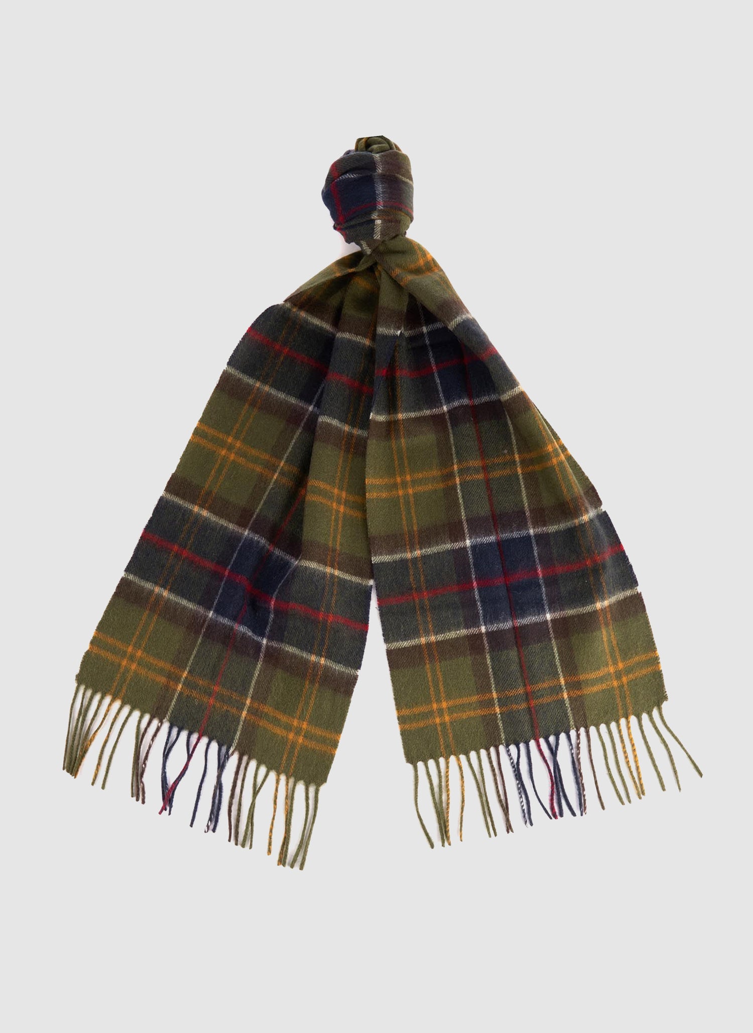 Merino Cashmere Tartan Schal - Classic Tartan