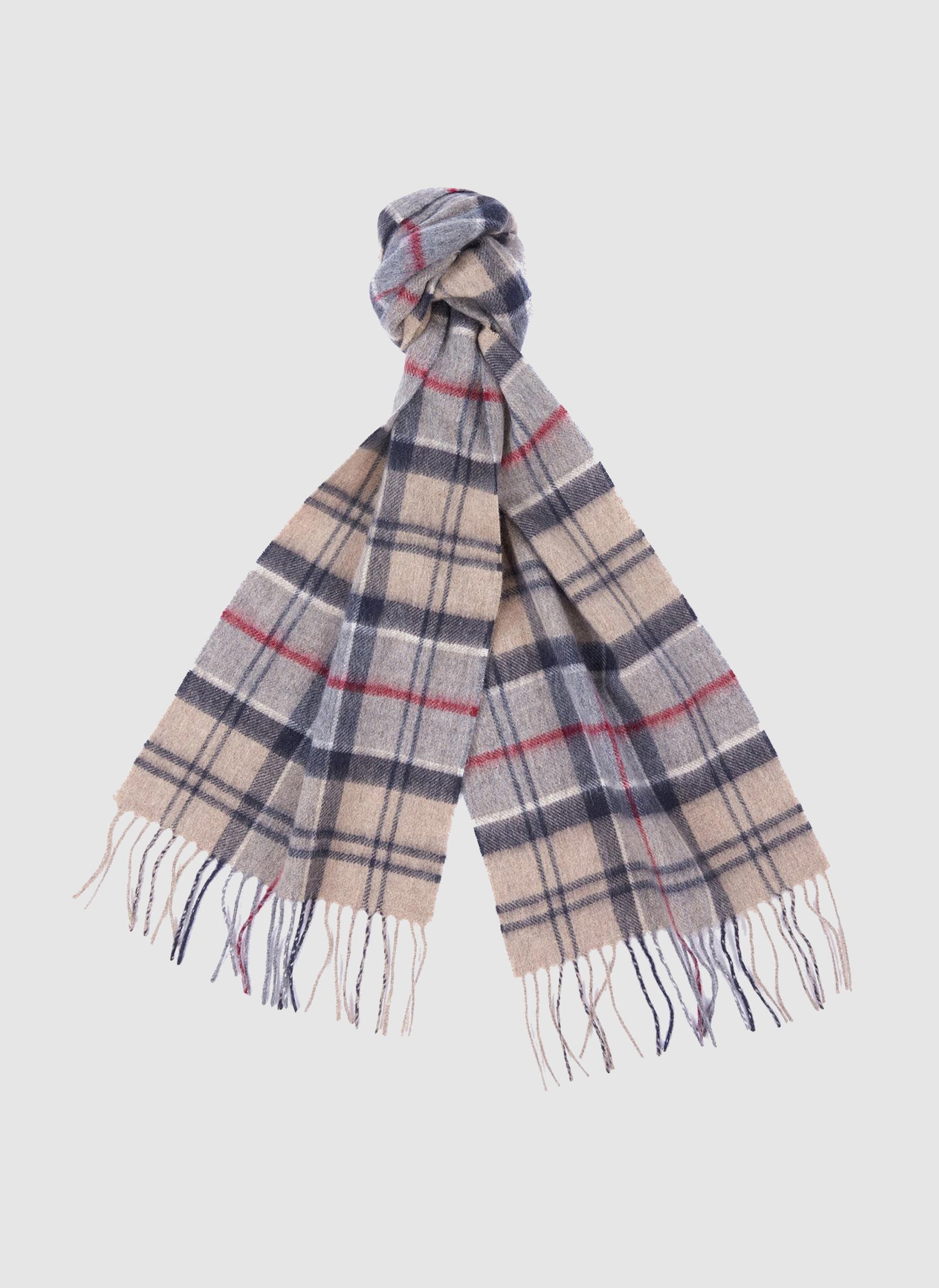 Merino Cashmere Tartan Schal - Dress Tartan
