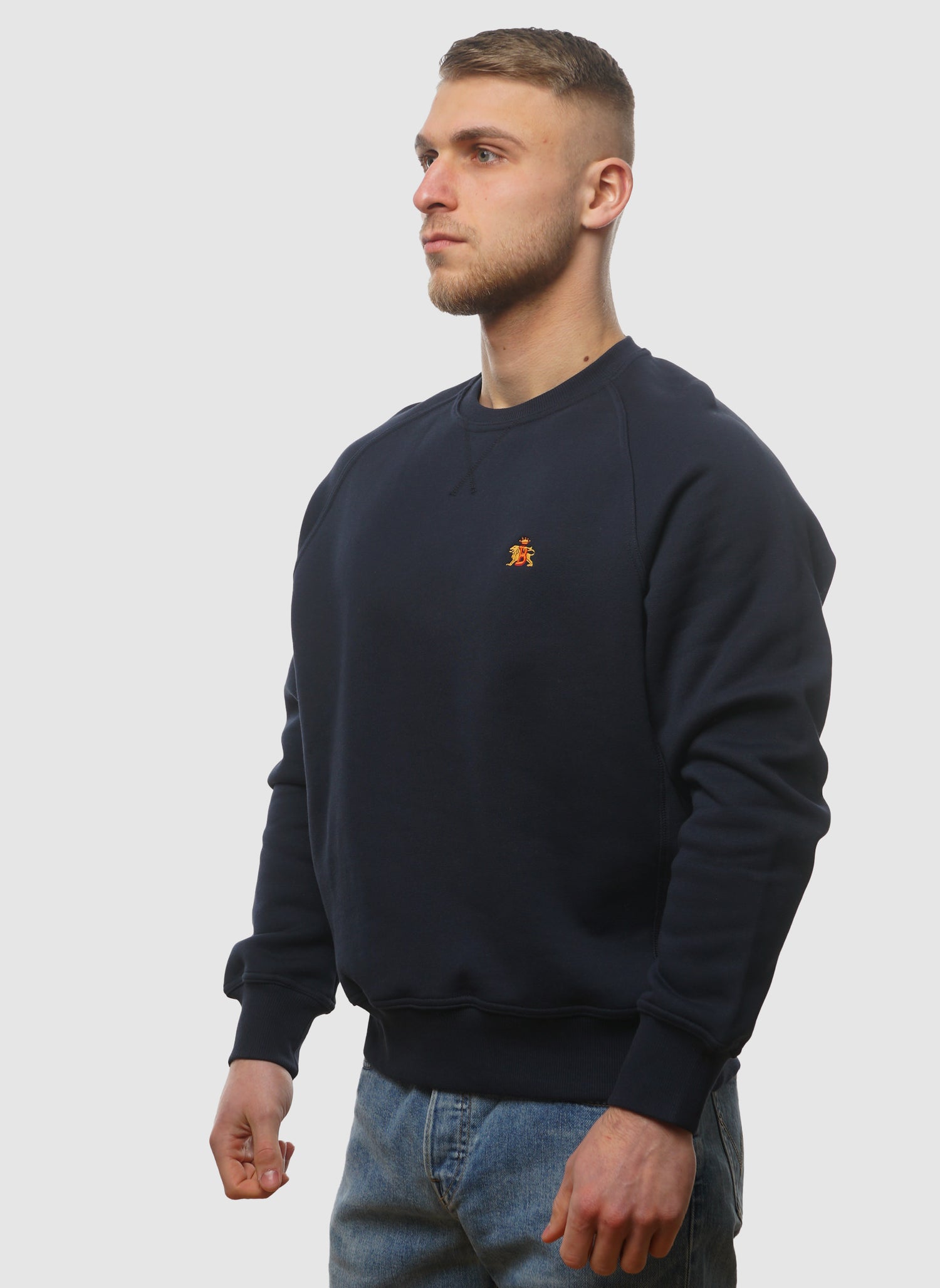 Logo Crew Neck - Navy