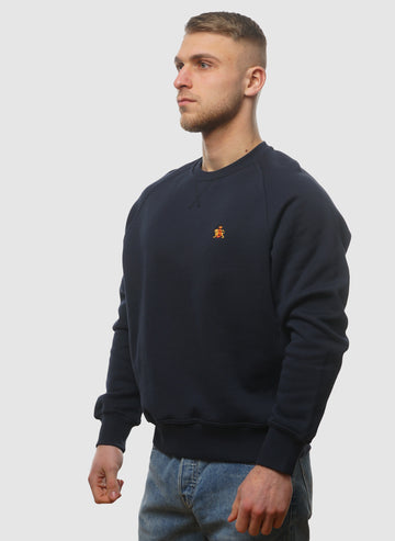 Logo Crew Neck - Navy