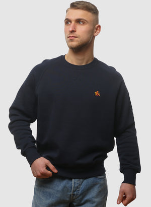Logo Crew Neck - Navy