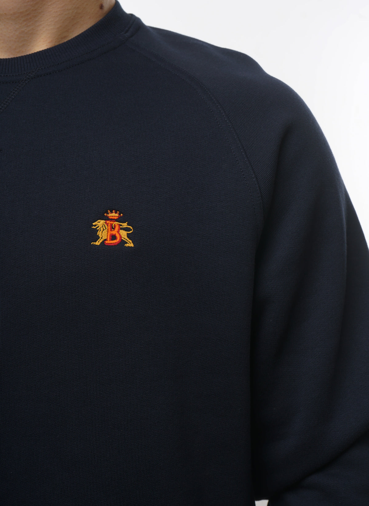 Logo Crew Neck - Navy
