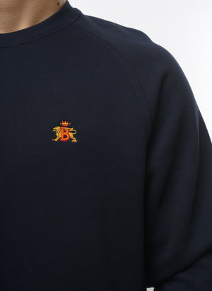 Logo Crew Neck - Navy