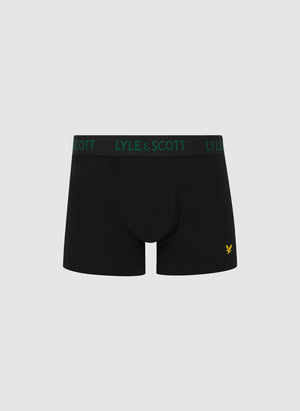 Three Pack Barclay Trunk - Black Text Waistband