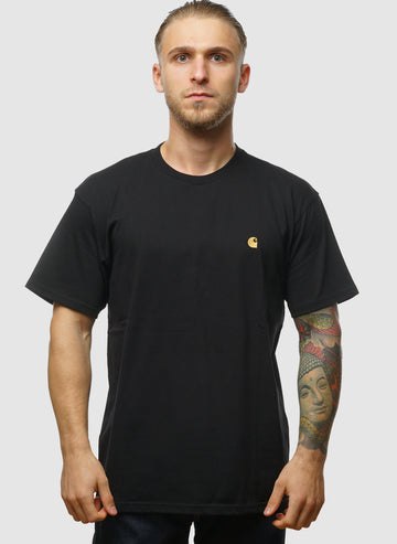 Chase T-Shirt - Black/Gold