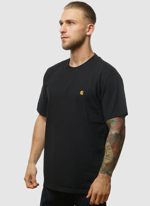 Chase T-Shirt - Black/Gold