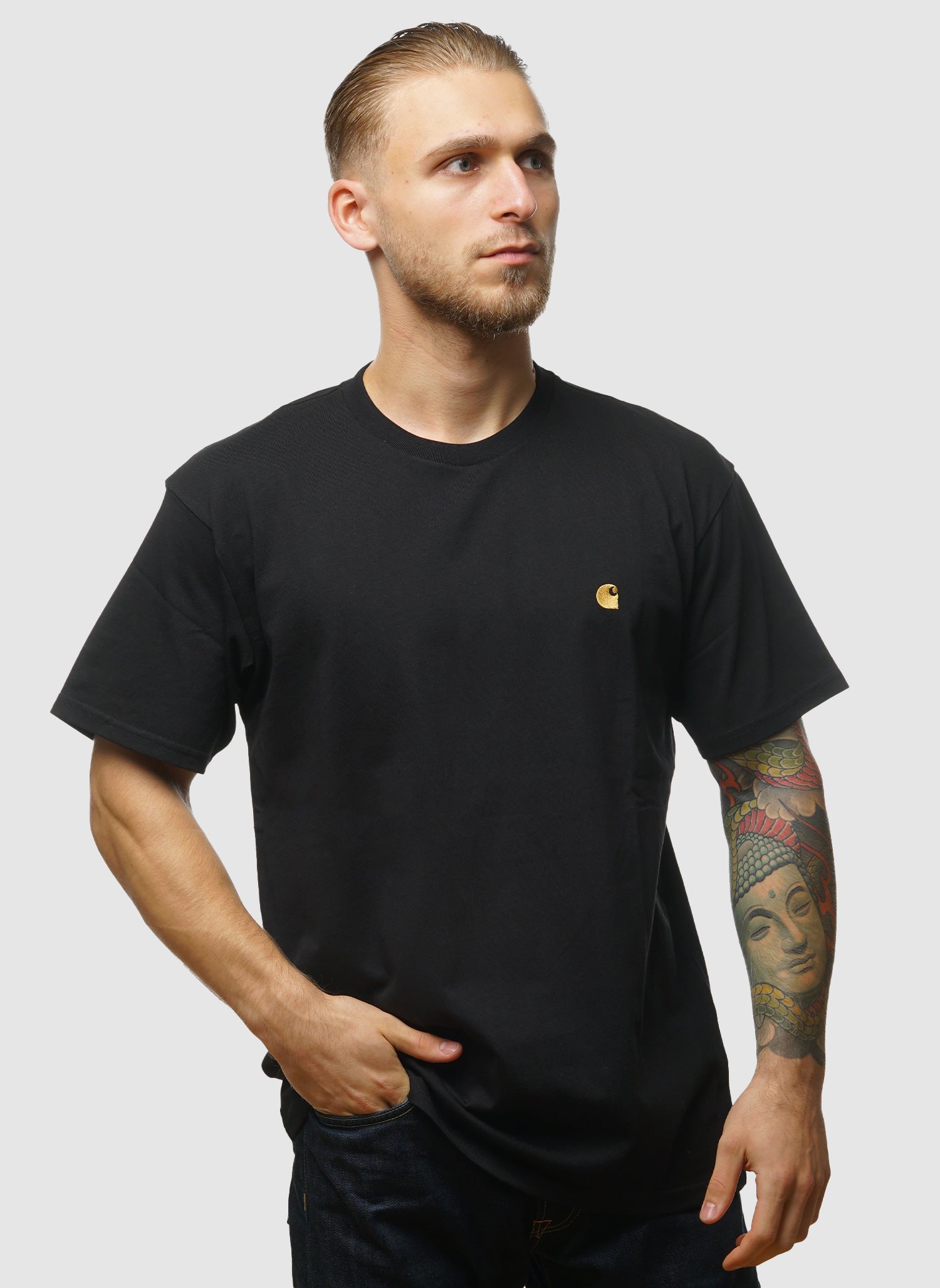 Chase T-Shirt - Black/Gold