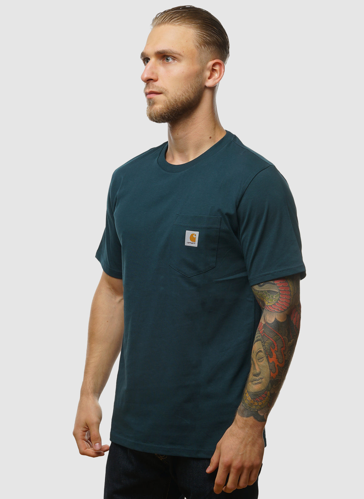 Pocket T-Shirt - Deep Lagoon