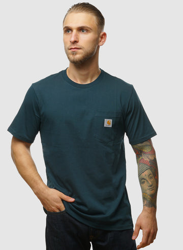 Pocket T-Shirt - Deep Lagoon