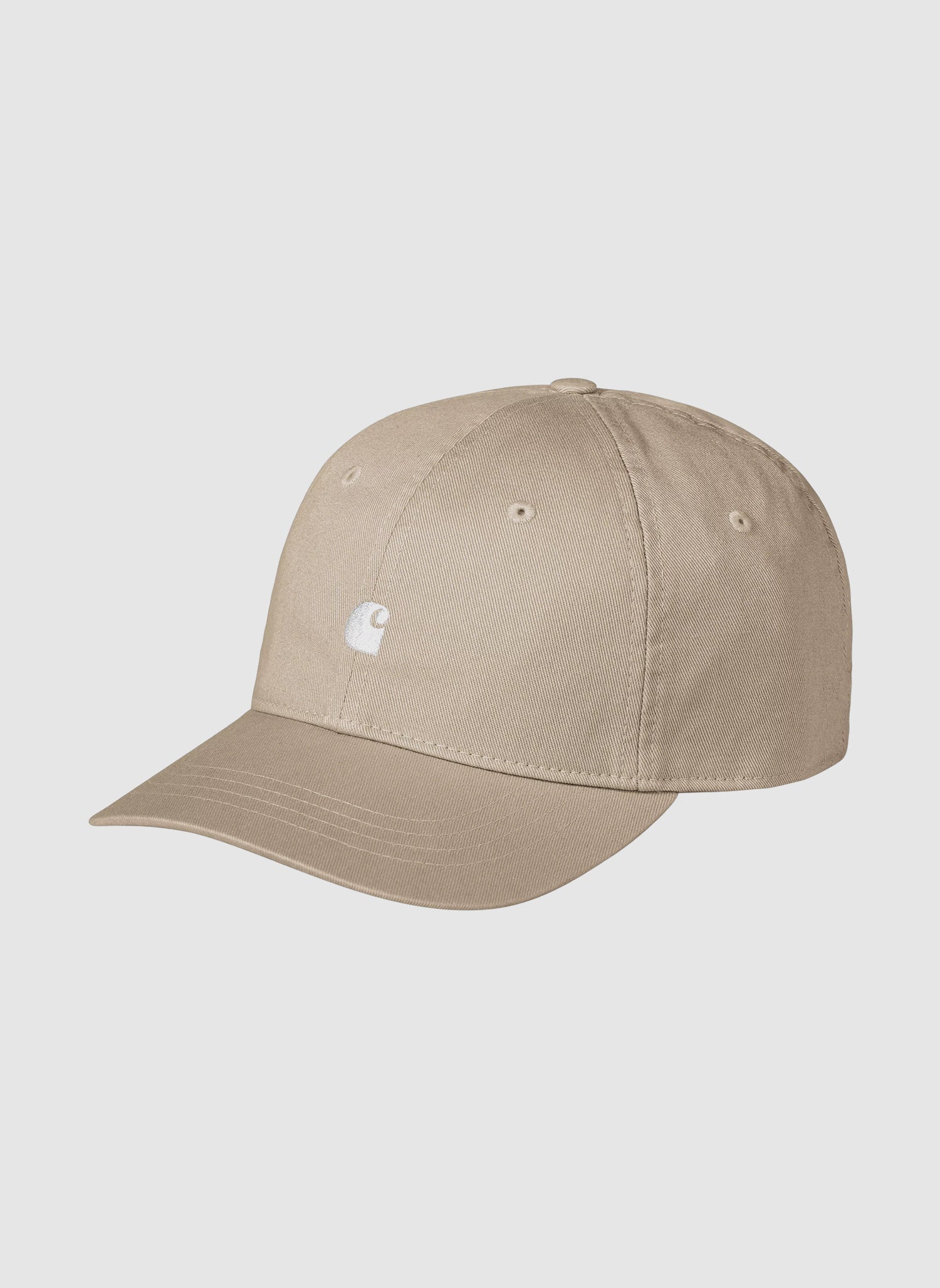 Madison Logo Cap - Fleur De Sel/Wax
