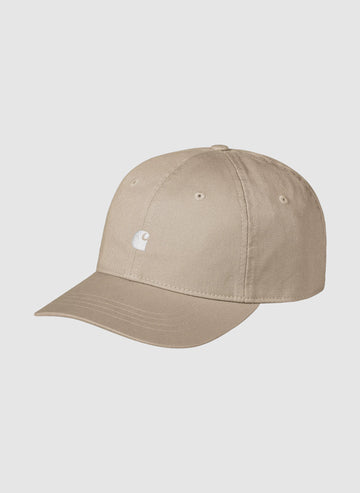 Madison Logo Cap - Fleur De Sel/Wax