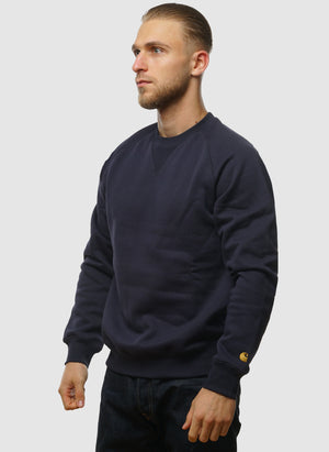 Chase Sweatshirt - Dark Navy/Gold