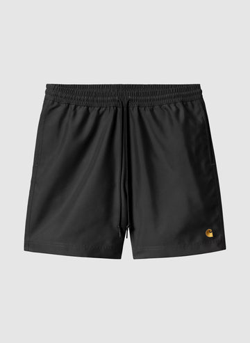 Chase Swim Short - Black/Gold