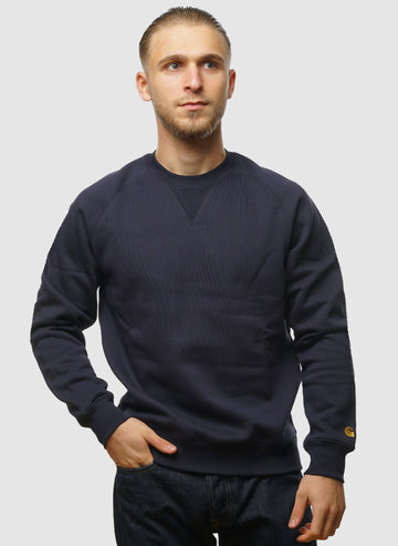 Chase Sweatshirt - Dark Navy/Gold