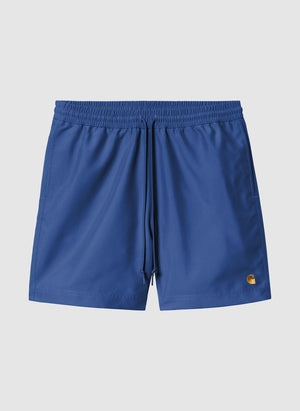 Chase Swim Short - Wolfsbane/Gold