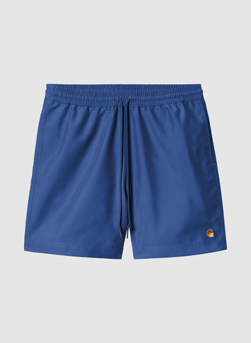 Chase Swim Short - Wolfsbane/Gold
