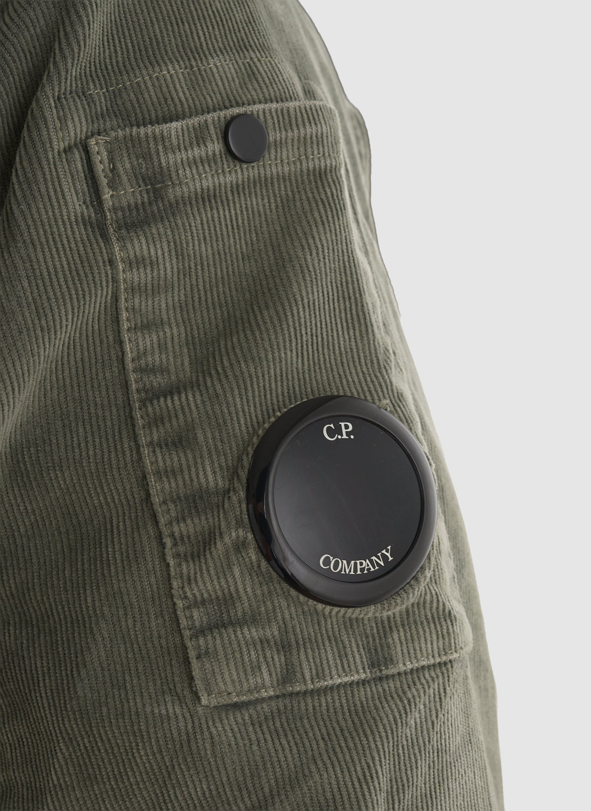 Corduroy Lens Shirt - Gunmetal