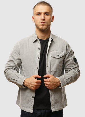 Corduroy Lens Shirt - London Fog